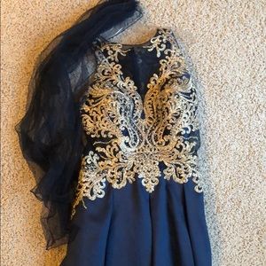 Beautiful Navy prom dress